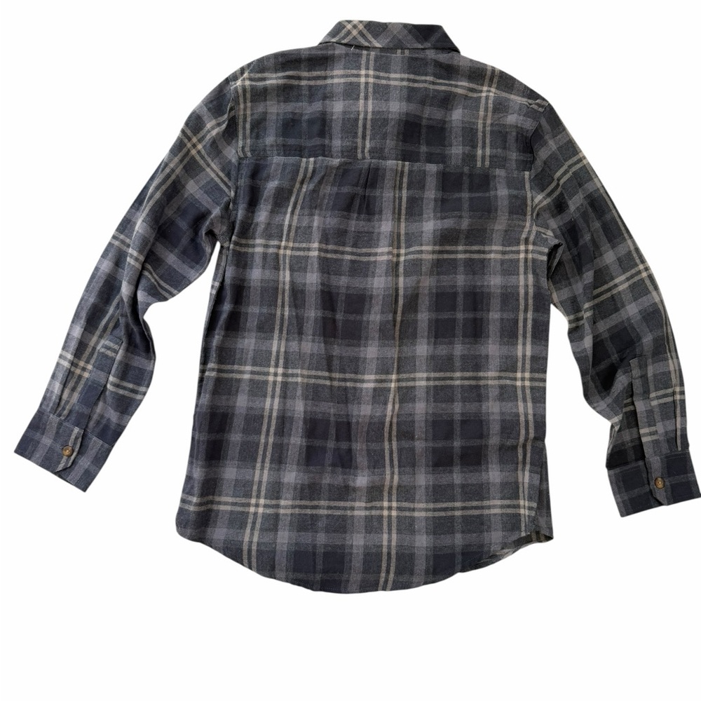 Field & Stream Men’s Gray Classic Lightweight Flannel Shirt Soft Size Small - Picture 2 of 7
